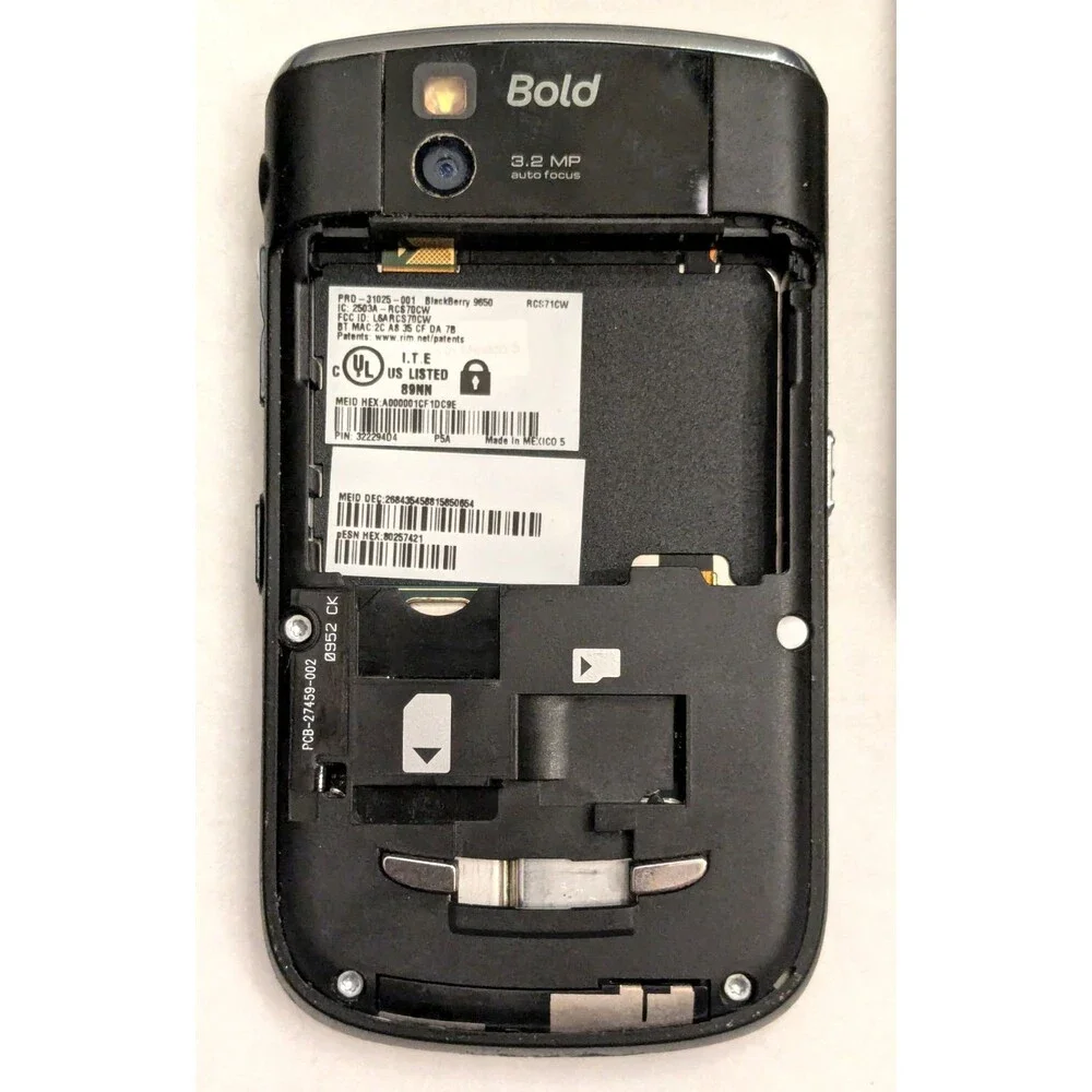 UNTESTED BlackBerry Bold 9650 Keyboard Mobile Cell Phone (Sprint) GUC